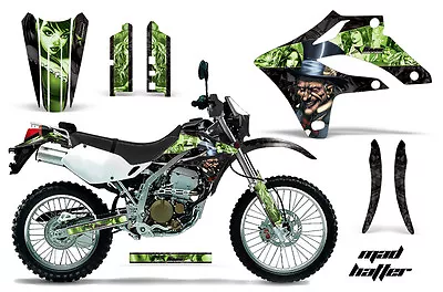 $169.95 • Buy Dirt Bike Graphics Kit MX Decal Wrap For Kawasaki KLX250S 2004-2007 HATTER G K