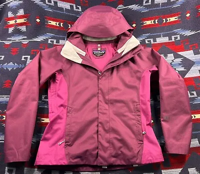Patagonia Womens M Parka Jacket Tres Long Winter Rain Coat Waterproof H2NO • $69.99