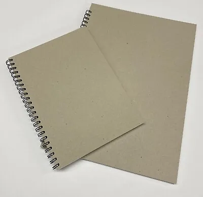 Portrait Wiro Sketchbook Recycled 1200 Mic Cover White 150gsm Cartridge A3 A4 • £6.75