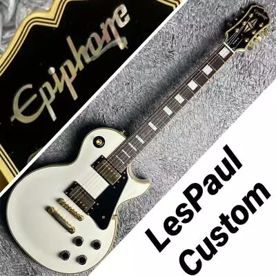 Epiphone Lespaul Custom White • $514.99