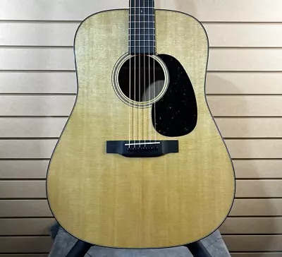 Martin D-18 Acoustic Guitar - Natural W/OHSC & PLEK*D #445 • $2799