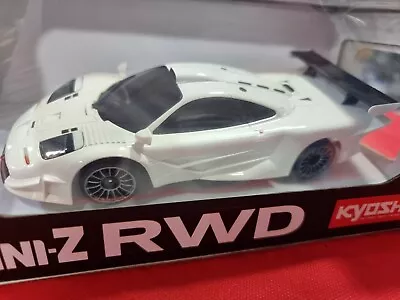 Kyosho MINI-Z MR03RWD McLaren F1 GTR White Readyset RTR 32332W • $299.99