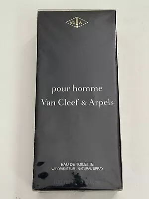 Van Cleef & Arpels Pour Homme 3.3 3.4 Fl. Oz Eau De Toilette Sealed Discontinued • $350