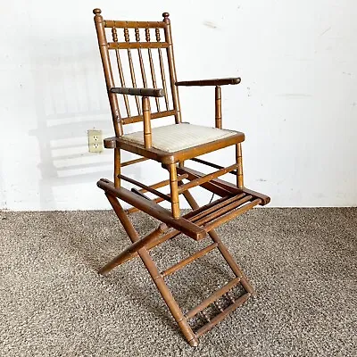 Antique Wooden Folding High Chair • $395