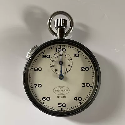 Vintage Swiss Made Meylan No. 208A  Stopwatch - Nice Working Condition. • $45