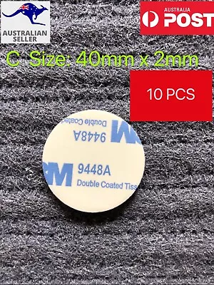 10 PCS 3M Double Sided Sticker Tape Side Wall Car Self Adhesive Pads 40mm X 2mm • $4.99