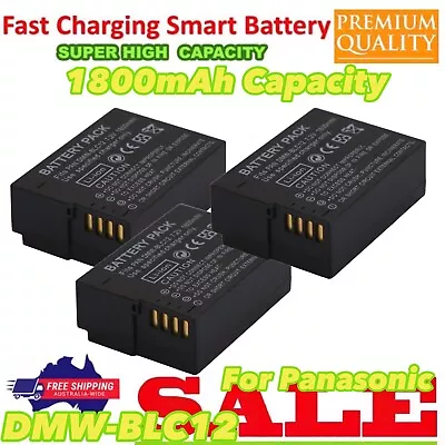 3x Battery Pack For Panasonic Lumix DMC-G70 DMC-G80 DMC-G81 DMC-G85 HIGH QUALITY • $68.77