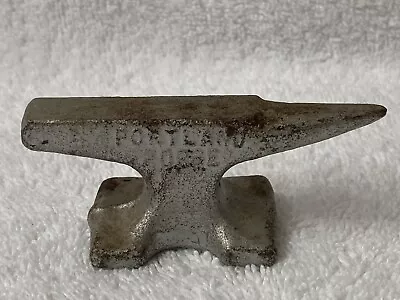 Vintage Portland Forge Inc Anvil 1909-1979 Salesman Sample Jewelers Miniature 3  • $22.99