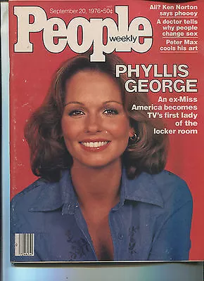 PEOPLE MAGAZINE Sept 201976 Phyllis George Ken Norton  Ken Page        • $24.95