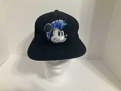 Disney World Park Mickey Mouse Mohawk Hat Size Youth Black • $14.99