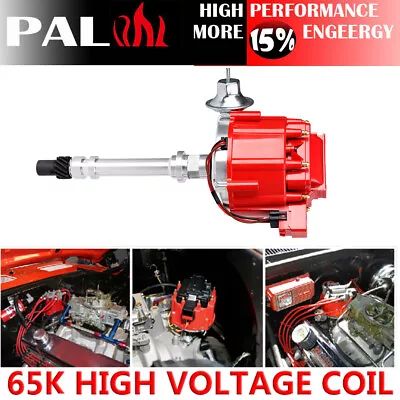 $67.82 • Buy Ignition Distributor For Chevy GM SBC 350 400 BBC 454 65k Coil HEI DD-SBC-HEI-V8