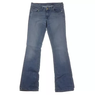 £14.73 • Buy H&M Bootcut Jeans Womens 30 Low Rise Medium Blue Denim