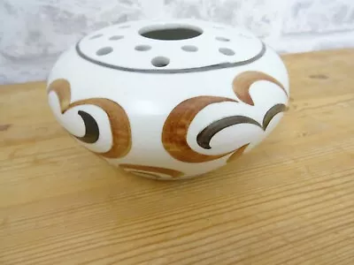 £9.99 • Buy RADFORD Vintage Hand Painted Posy Bowl Vase Holder  A93