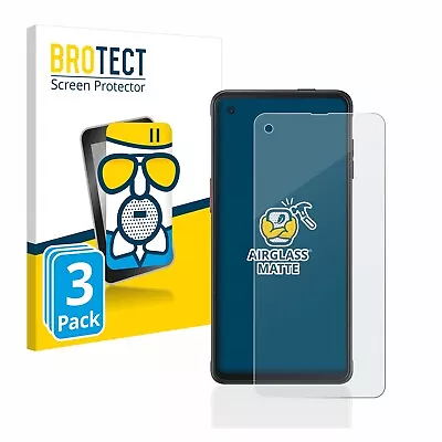 3x Matte Glass Screen Protector For Samsung Galaxy XCover Pro Anti-Glare • £9.59