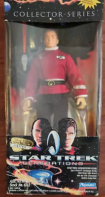 Playmates Star Trek CAPTAIN JAMES T. KIRK 9  Action Figure MOVIE EDITION 1994 • $9.99