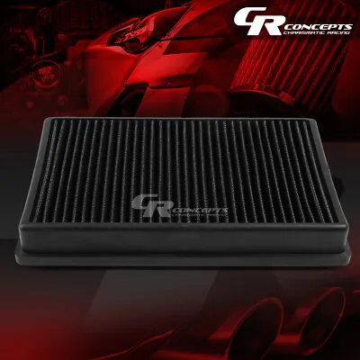 Black Washable High Flow Air Filter For 15-17 Audi/volkswagen A3/s3/tt Golf/gti • $22.99