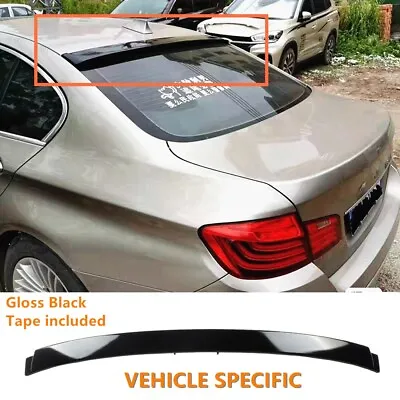 Painted Black Rear Trunk Roof Spoiler Wing For BMW F10 Sedan 11-16 M5 528i 535i • $57.99