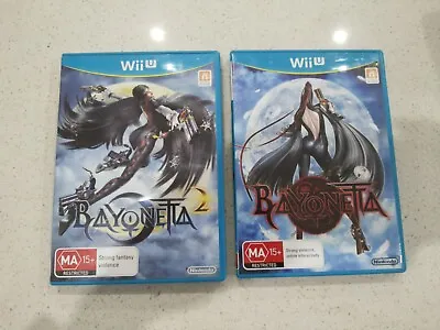 Bayonetta 1+2 Wii U Game Used PAL Region VGC • $75