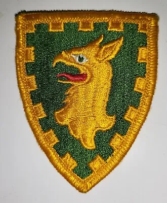US Army 15th Military Police Brigade Patch (Green / Gold) • $6