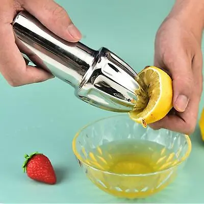 Juicer Lemon Squeezer Lemon Orange Lime Juice Squeezer Easy Operate For Cafe • £8.39