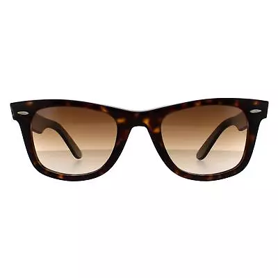 Ray-Ban Sunglasses Wayfarer 2140 902/51 Havana Brown Gradient Medium 50mm • $217.80
