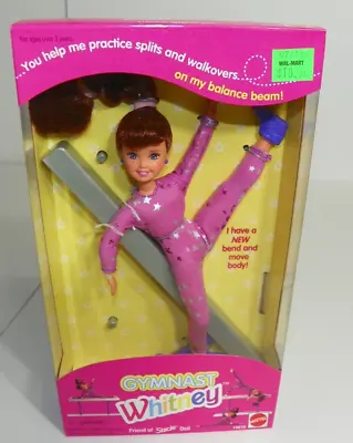 Barbie Gymnast Whitney Friend Of Stacie Doll 1995 Mattel 14610 Purple New In Box • $39