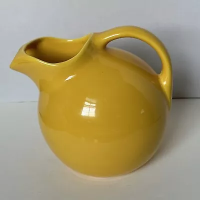 Vintage Fiesta? Tilted Yellow Pitcher Pottery 6.5” • $38