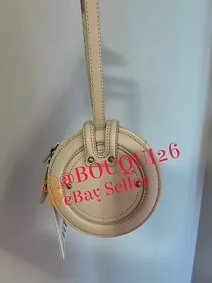 $109 • Buy Zara Woman Nwt Ss23 Limited Edition Leather Box Clutch Ecru Ref: 6202/110