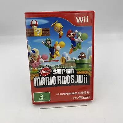 New Super Mario Bros. Wii (Nintendo Wii 2009) • $29.95