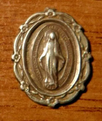 Antique Ornate Catholic Miraculous Medal #28b • $15.06