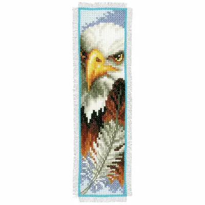 £11.39 • Buy Vervaco Counted Cross Stitch Kit: Bookmark: Eagle