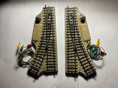 One Each Marklin Ho 5118l And 5119r Turn Switches. • $22.50