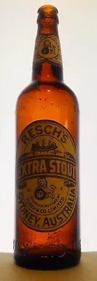 VINTAGE BOTTLE AMBER BROWN BEER  ‘NSW BOTTLE COMPANY’ BOTTLE 26Oz 1928 Label • $33.95