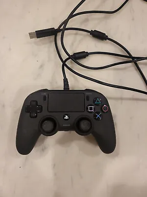 $10 • Buy Playstation 4 Nacon Wired Compact Playstation 4 Controller - Black BB4469BLK