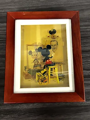 $80 • Buy Disney Self Portrait Box And Fossil Watch Set W/ Certificate Of Authenticity