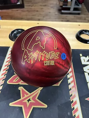 Used Brunswick Attitude Control Bowling Ball 14lbs  • $55