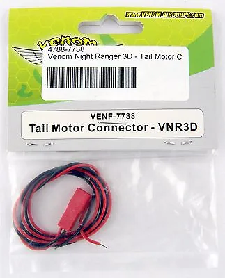 Venom Night Ranger 3D RC Helicopter Tail Motor Connector - Venom #VENF-7738 • $1.95