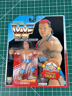 Vintage WWF Hasbro Tatanka Wrestling Figure WWE • $150