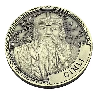 Gimli Lord Of The Rings 38mm Collectors Coin In Capsule • £14.95