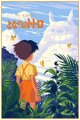 My Neighbor Totoro By George Townley Ltd Edition X/100 Print Poster Mondo MINT • $85