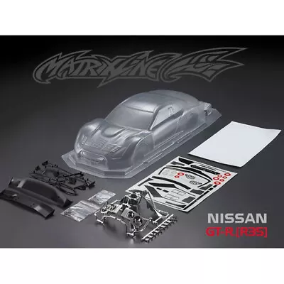 £40.22 • Buy NISSAN GT-R R35 GT PC BODY SHELL PC201008 1:10 Touring Car 190mm