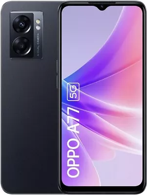OPPO A77 CPH2339 6.5  64GB Network Unlocked-5G-BOX SEALED-Android Smartphone • £149.98