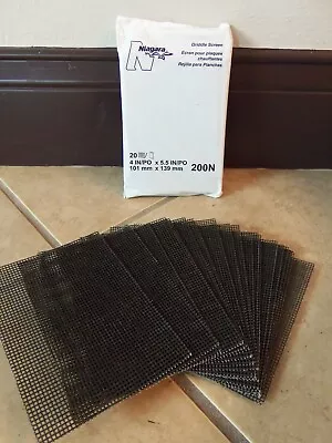 NEW 3M Niagara Grill Griddle Cleaning Screen Pack Of 20 4x5-1/2 Inches 200N • $17.95