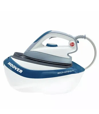 HOOVER SFM4002A Iron Steam Generator White & Blue 2100W Brand New • £59.89