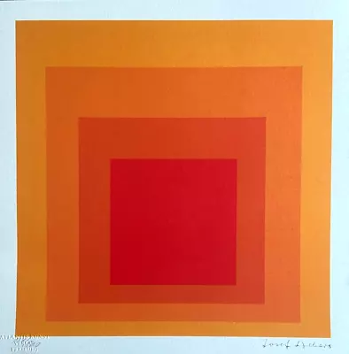 Josef Albers Lithography (Jasper Johns/Alexander Calder_Frank Star) • $291.45