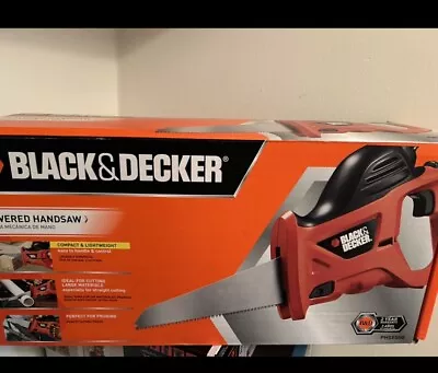 New In Box . Black & Decker Powered Hand Saw. Light And Compact. 3.6 Amp • $39