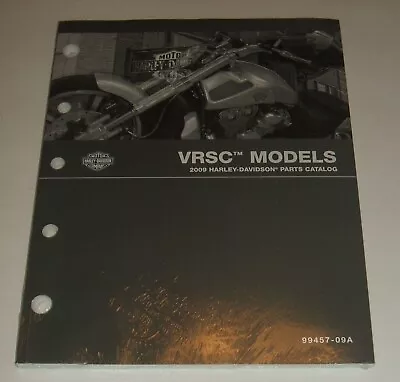 Harley 2009 Vrod V-Rod Vrsc Parts Manual Catalog Night Rod Special Muscle • $43.49