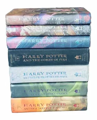 Harry Potter Complete Hardcover Set Books 1-7 First American Edition Rowling - G • $79.95