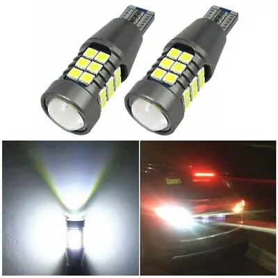 For Ford Fiesta ST T15 W16W 6000K White SMD 27 Reverse LED Light X2 • $12.95