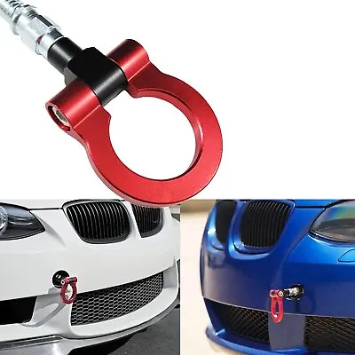 CNC Aluminum Racing Style Trailer Hook Accessories For BMW 1 3 5 6 X5 X6 Z4 Mini • $18.99